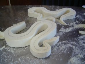 sculpture reptiles